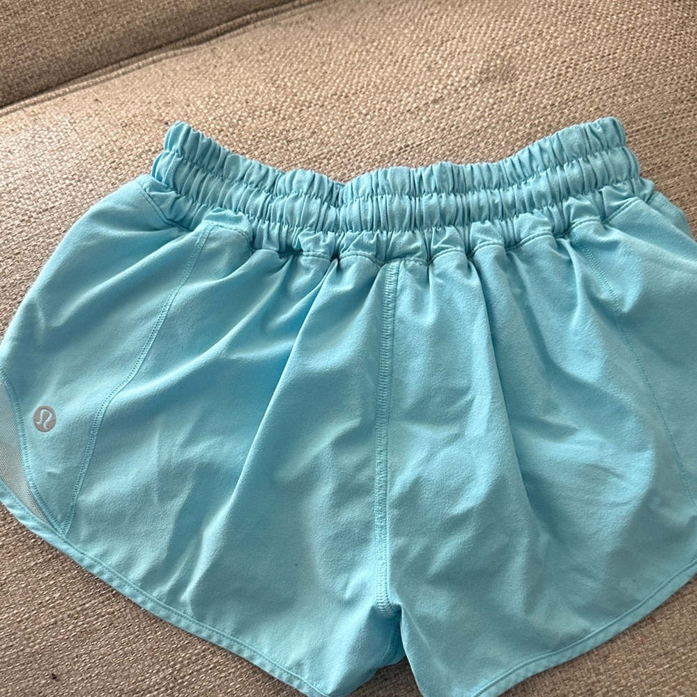 lululemon athletica Women's Aqua Athletic Shorts
